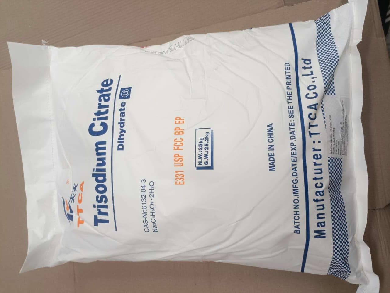 Trisodium Citrate Dihydrate