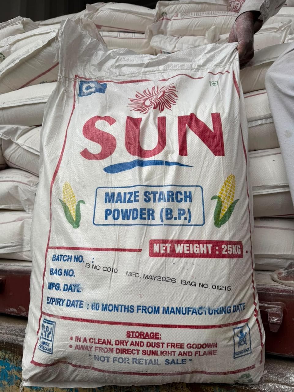 MAIZE STARCH POWDER (B.P.)