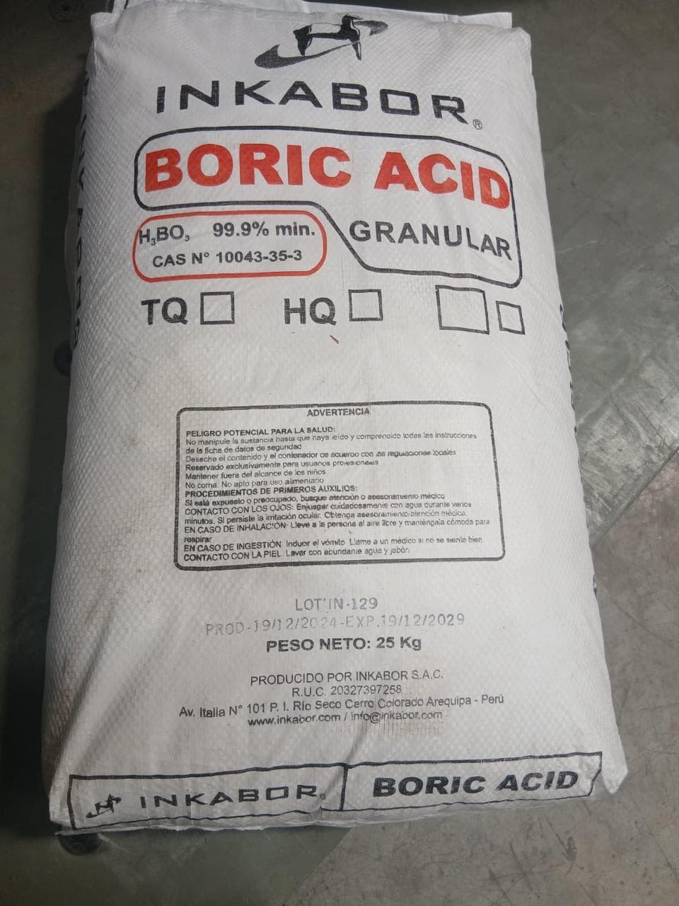 BORIC ACID