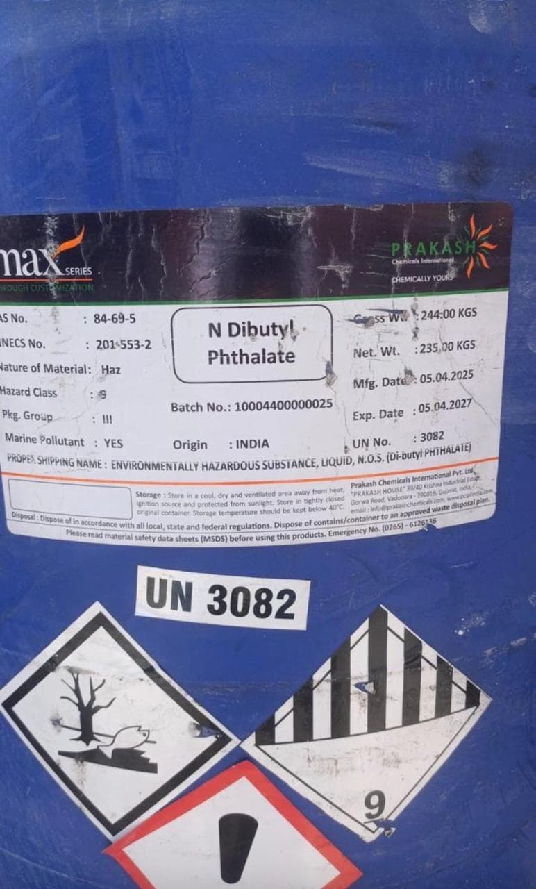 N Dibutyl Phthalate