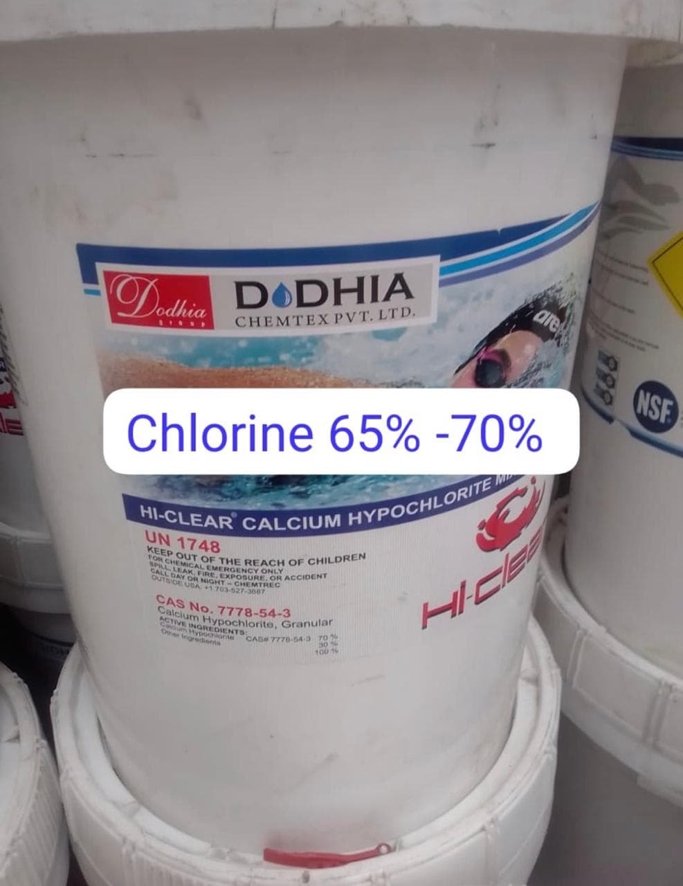 HI-CLEAR CALCIUM HYPOCHLORITE