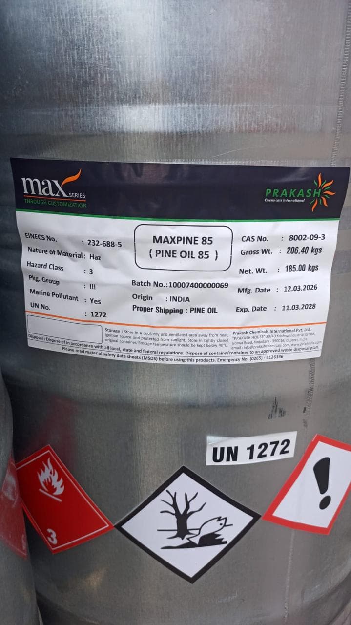 MAXPINE 85 (PINE OIL 85 )