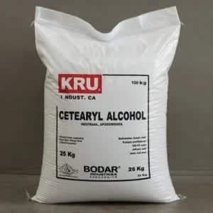 25 kg sack of cetearyl alcohol from Bodar Industries.