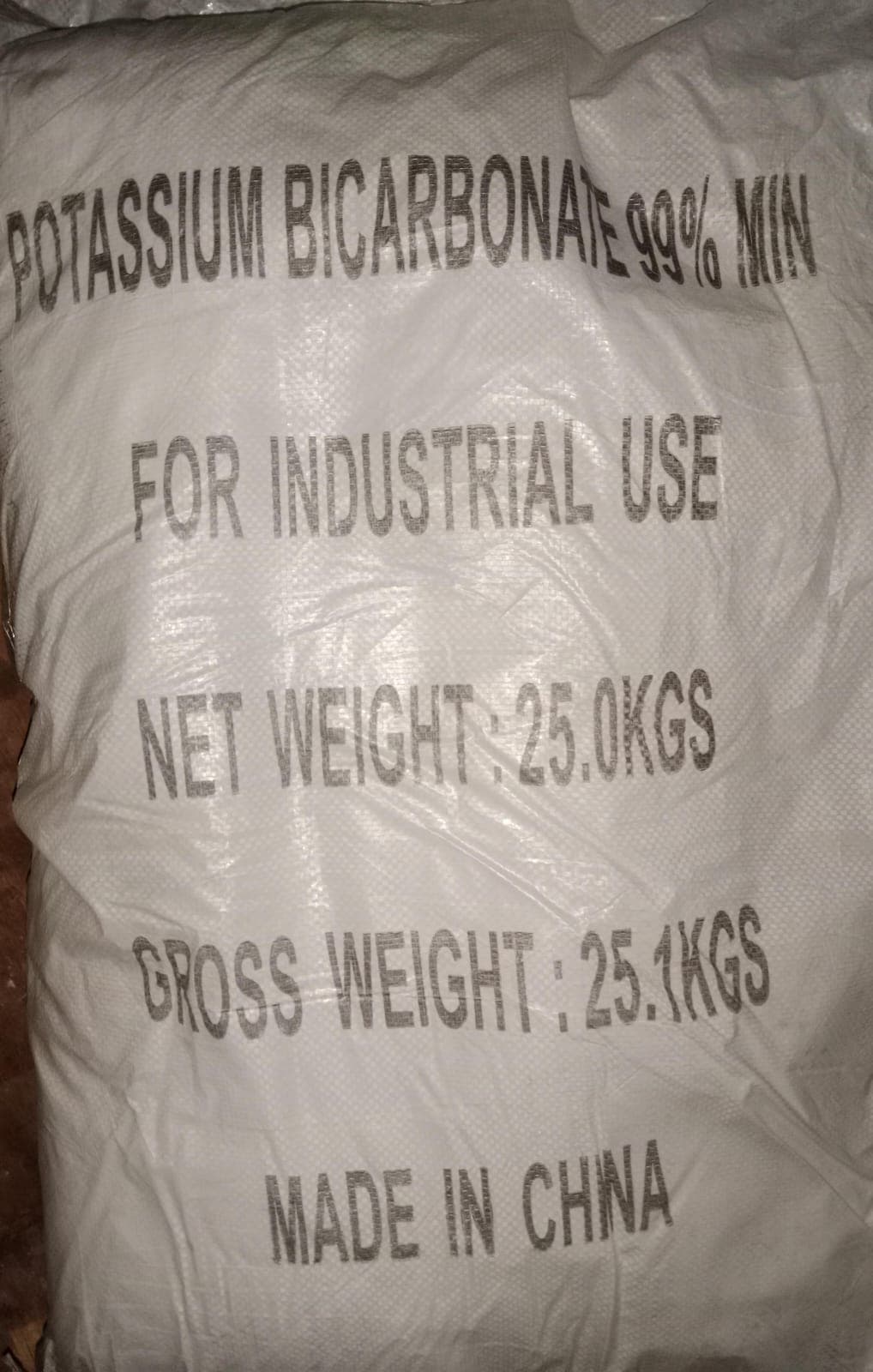 POTASSIUM BICARBONATE 99% MIN