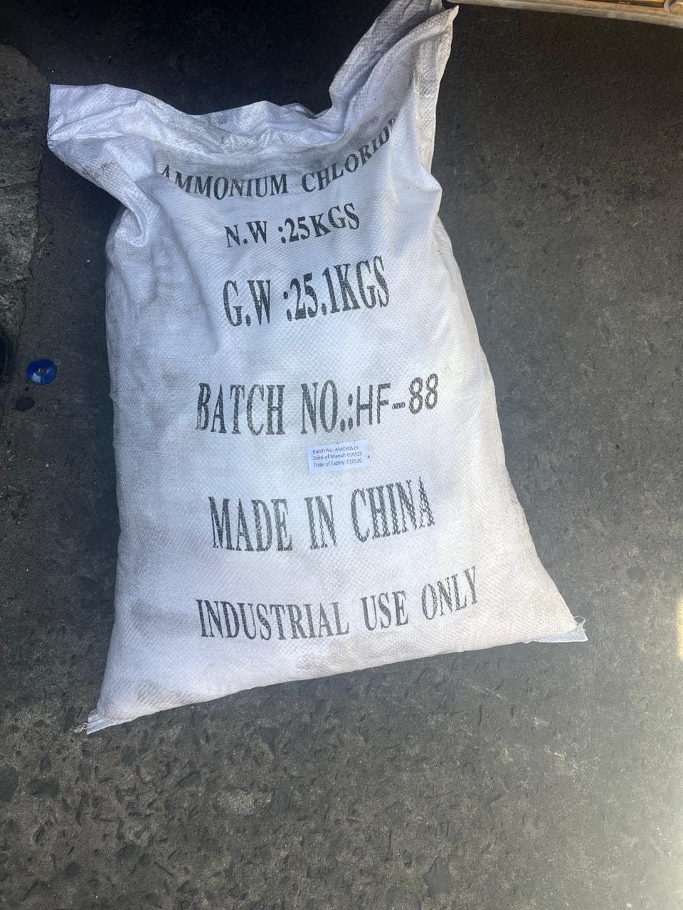 AMMONIUM CHLORIDE