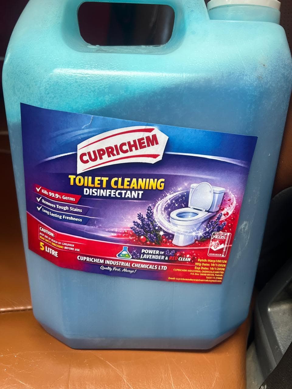 TOILET CLEANING DISINFECTANT