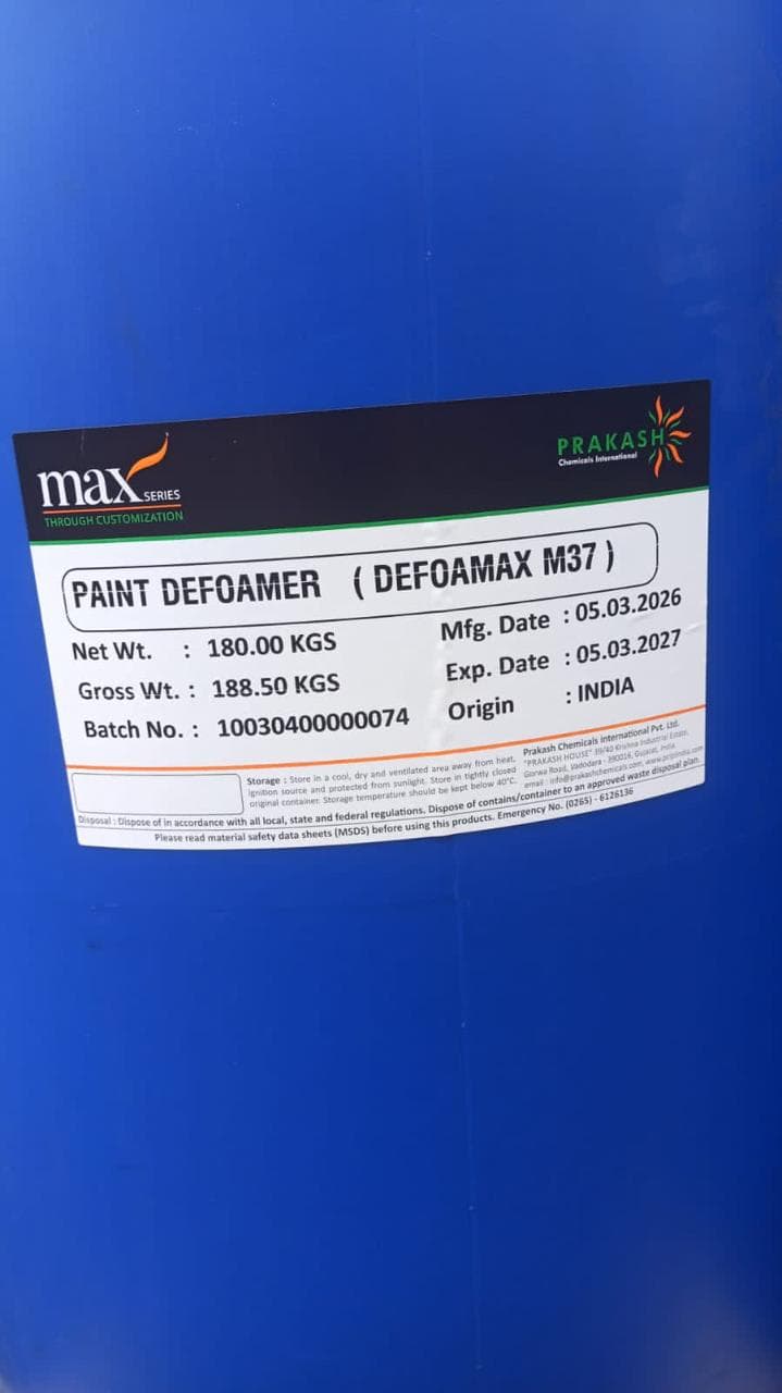 PAINT DEFOAMER ( DEFOAMAX M37)